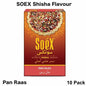 Hookah Soex Flavour Pan Raas 10pk