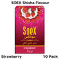 Hookah Soex Flavour Strawberry 10pk