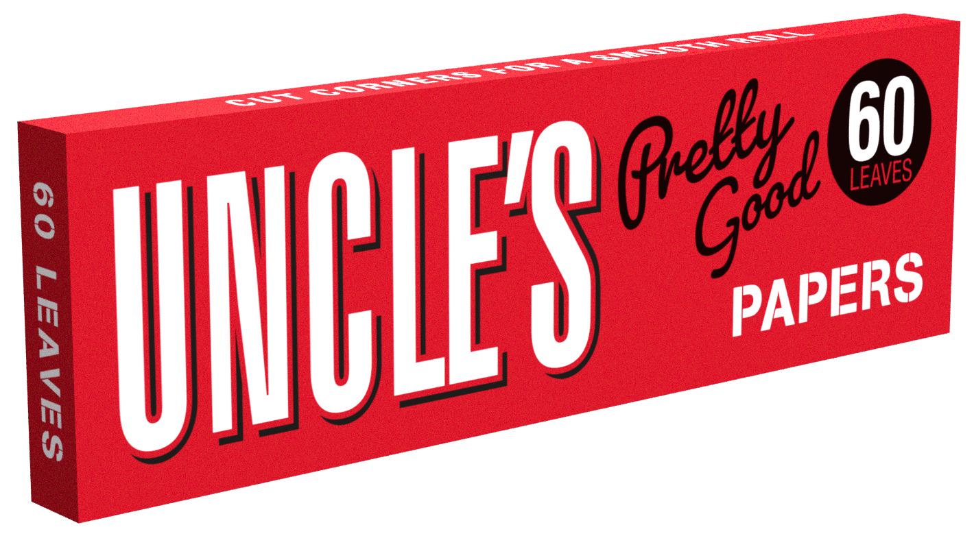 Paper UNCLE RED SINGLE 60