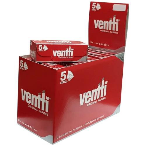 Ventti Paper 5 Pack Box (18 Box/Inner)