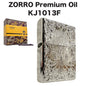 Lighter Zorro KJ1013F Bible Silver Oil