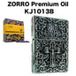 Lighter Zorro KJ1013B Bible Steel Oil