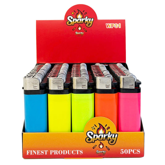 Lighter Sparky LG101 Solid Flint (50 Pack)