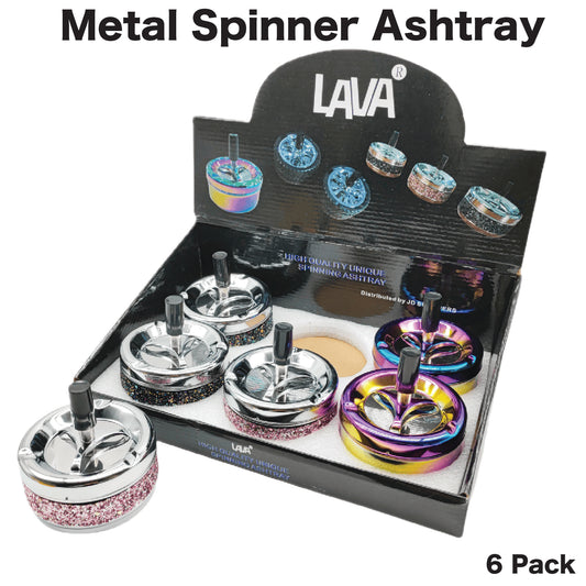 AT42A ASHTRAY REVOLVING 6PK AT-42A