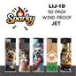 Jet Lighter Sparky LIJ-1D Windproof (50 Pack)