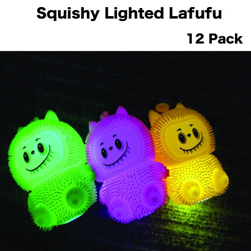 Toy STOY11 Squishy Lighted Lafufu 12pk